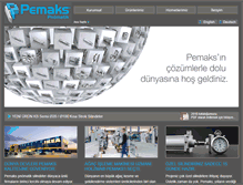 Tablet Screenshot of pemaks.com